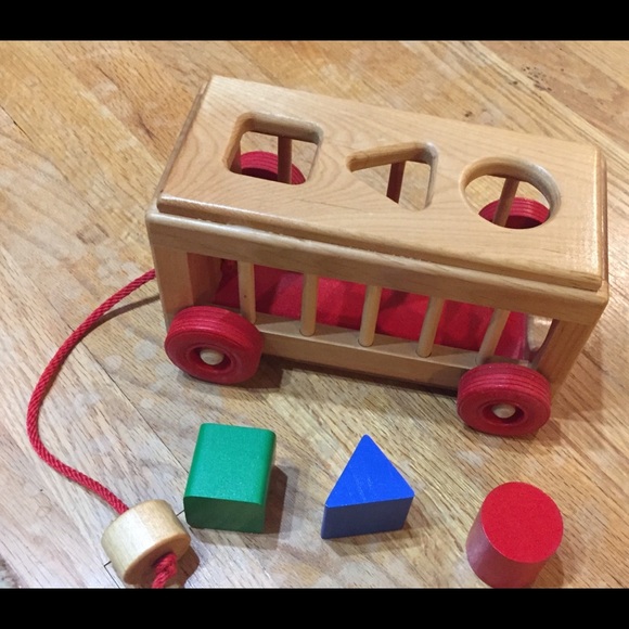 Wooden Sorting Pull Toy — Make an Offer! - Picture 2 of 4